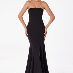 New strapless formal dress.Prom party evening military ball blue red black